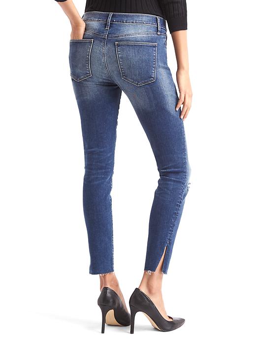 Image number 2 showing, STRETCH 1969 stud true skinny ankle jeans