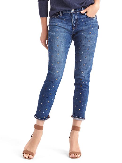 Image number 1 showing, AUTHENTIC 1969 stud best girlfriend jeans