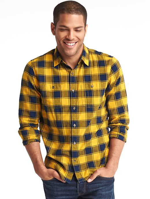 Image number 4 showing, Buffalo check flannel shirt