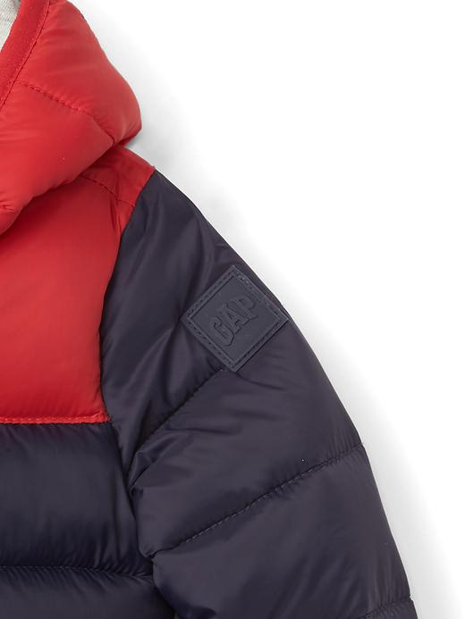 Image number 3 showing, ColdControl Max colorblock hoodie puffer