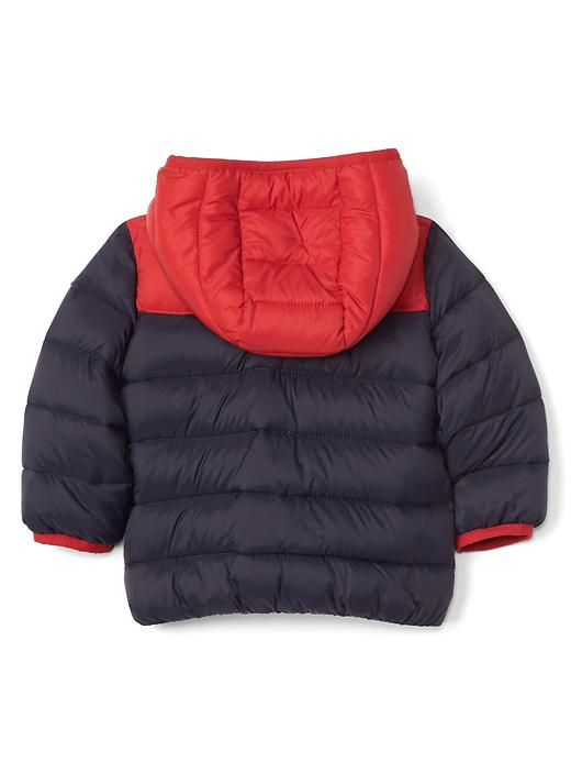 Image number 2 showing, ColdControl Max colorblock hoodie puffer