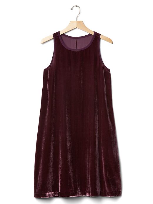 Image number 6 showing, Velvet swing dress