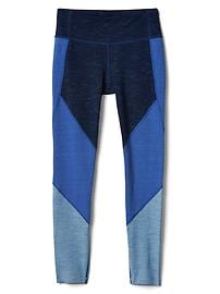 View large product image 7 of 7. gFast performance cotton colorblock leggings