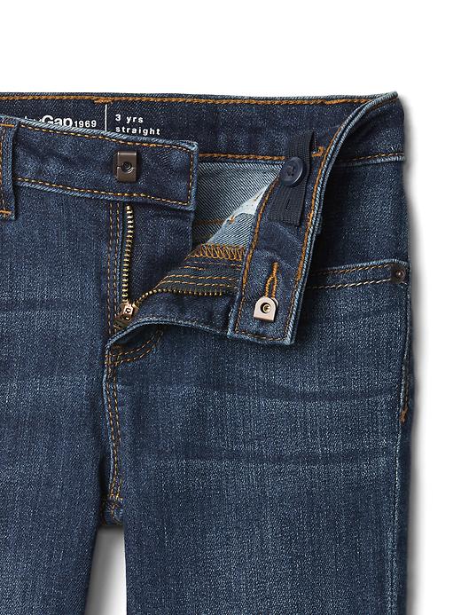 Image number 3 showing, Toddler Straight Jeans with Fantastiflex