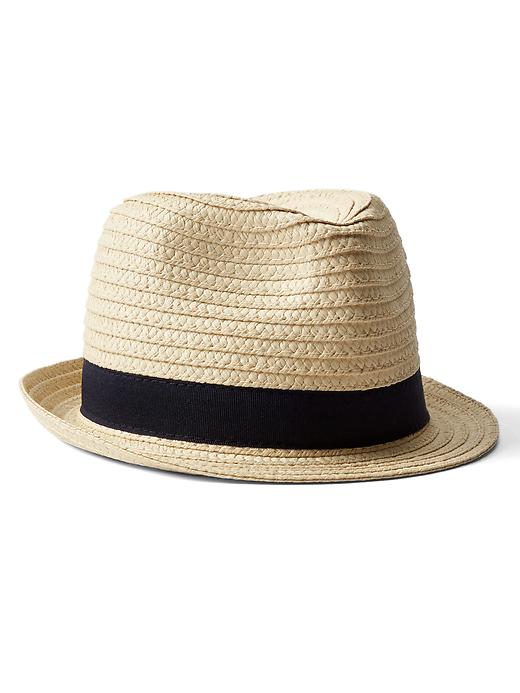 View large product image 1 of 1. Straw panama hat
