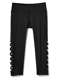 View large product image 6 of 7. gFast high rise Blackout cutout capris