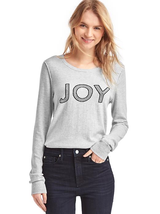 Image number 1 showing, Joy intarsia pullover sweater