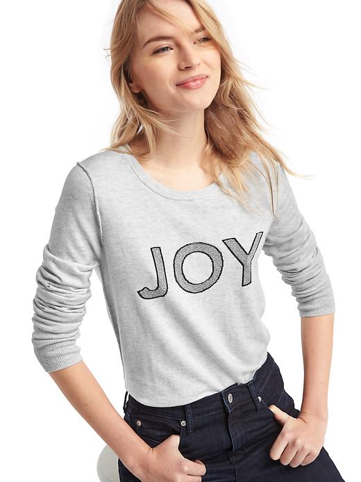 Image number 5 showing, Joy intarsia pullover sweater