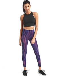View large product image 5 of 8. gFast print high rise leggings