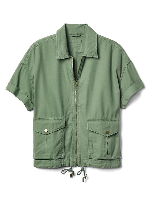 Image number 6 showing, Short sleeve utility jacket