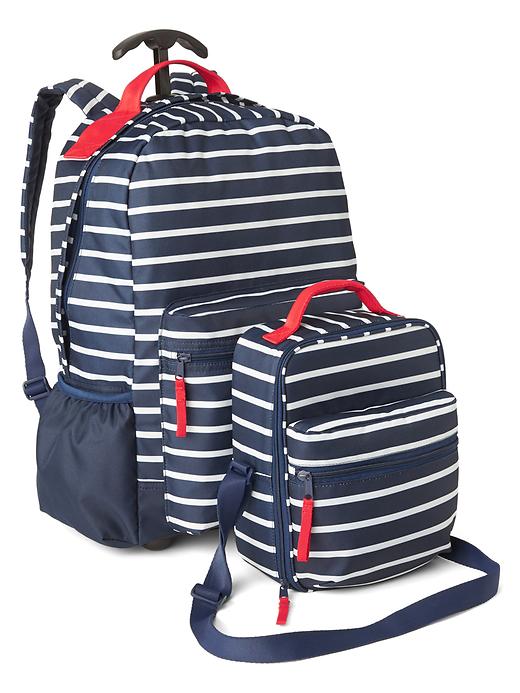 Image number 4 showing, Stripe roller backpack