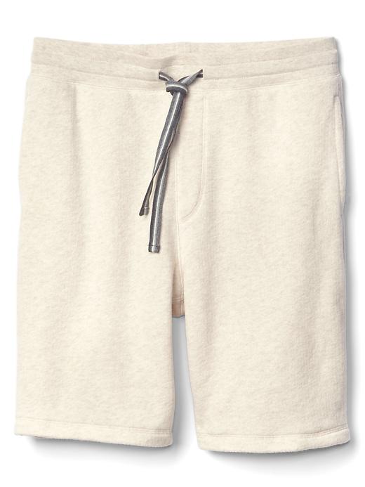 Image number 5 showing, French terry drawstring shorts