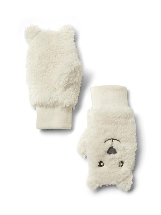 View large product image 1 of 1. Pro Fleece bear mittens