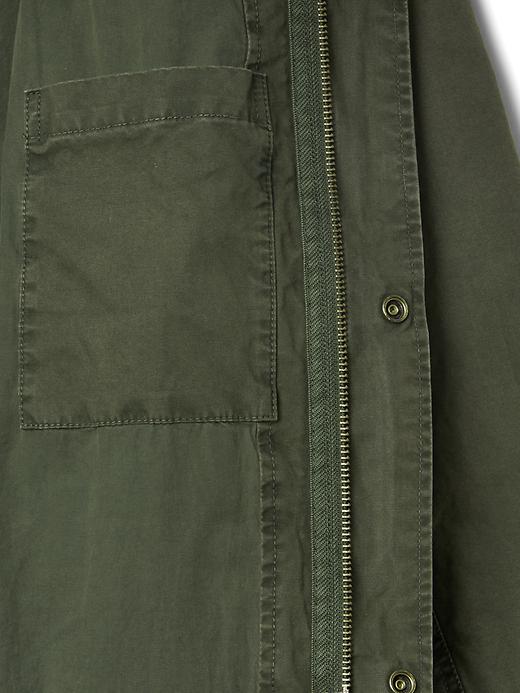 Image number 7 showing, Canvas fishtail parka