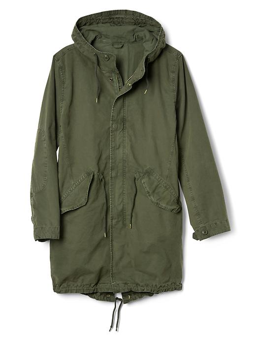 Image number 6 showing, Canvas fishtail parka