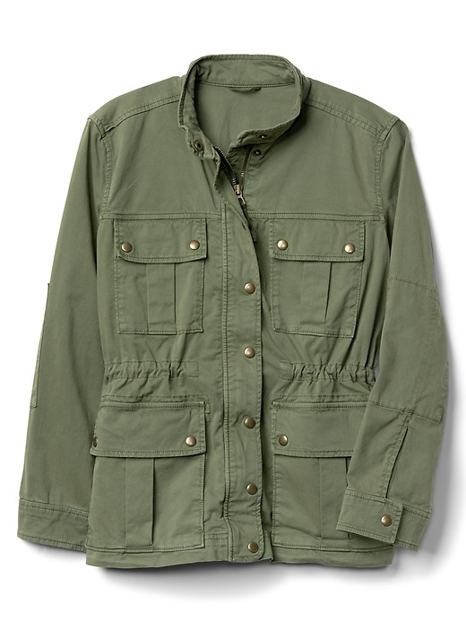 Image number 6 showing, Garment-dye utility jacket