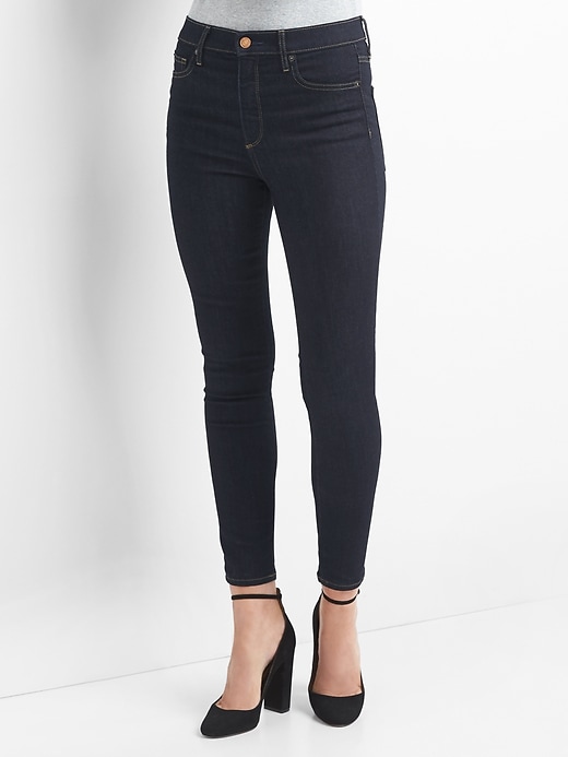 Image number 1 showing, Super High Rise True Skinny Jeans