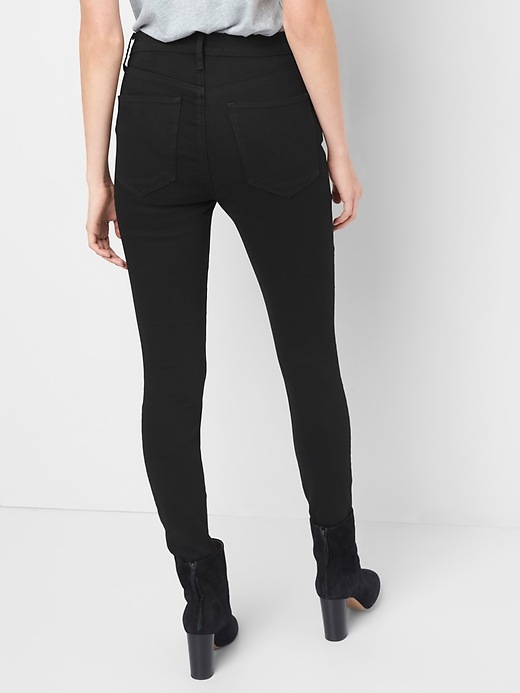 Image number 2 showing, Super high rise true skinny jeans