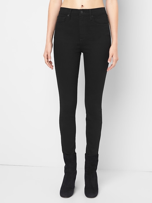 Image number 7 showing, Super high rise true skinny jeans