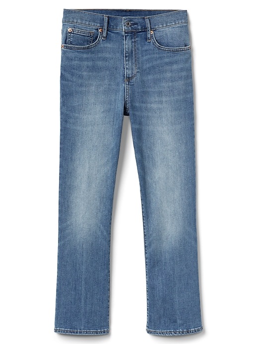 Image number 7 showing, Washwell High Rise Crop Kick Jeans