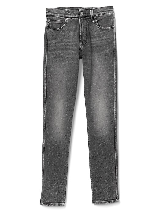Image number 6 showing, High Rise Slim Straight Jeans