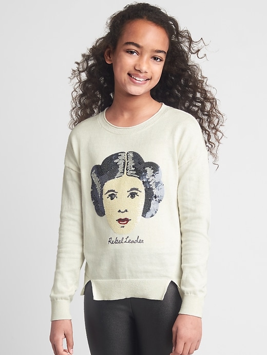Image number 2 showing, Kids Gap &#124 Star Wars&#153 Sequin Graphic Sweater