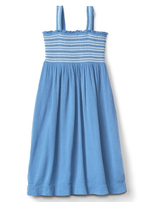 Image number 3 showing, Gap &#124 Sarah Jessica Parker Smocked Embroidery Dress