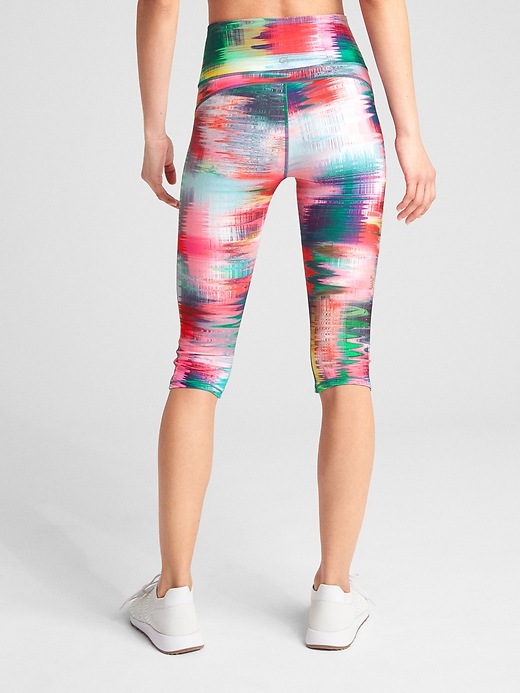 View large product image 2 of 6. GFast High Rise Blackout Print Crop Leggings