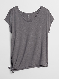 View large product image 6 of 6. GapFit Breathe Side-Tie T-Shirt