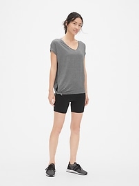 View large product image 5 of 6. GapFit Breathe Side-Tie T-Shirt