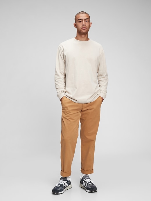 View large product image 1 of 1. Vintage Khakis in Relaxed Fit with GapFlex