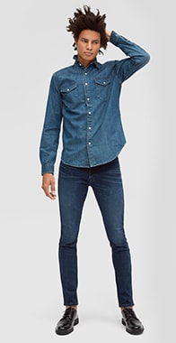 gap tapered jeans