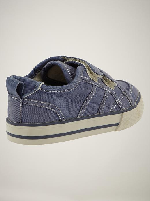 Image number 3 showing, Sun washed low-top sneakers