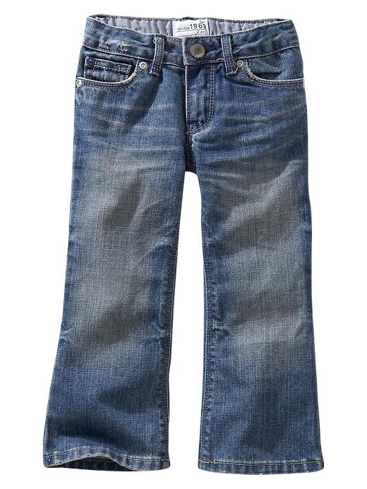 View large product image 1 of 2. Boot cut jeans (faded medium wash)