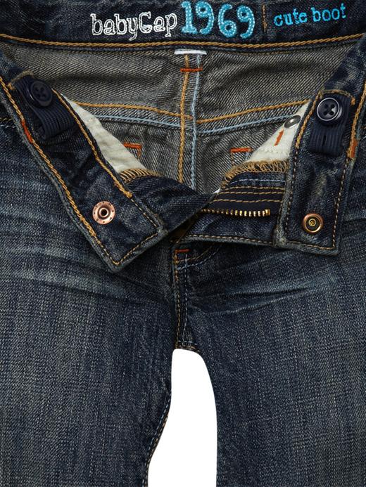 View large product image 2 of 2. Boot cut jeans (faded medium wash)