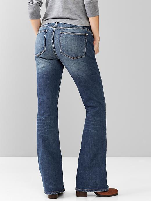 Image number 2 showing, 1969 demi panel sexy boot jeans