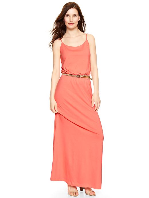 View large product image 1 of 1. Luxe cami maxi dress