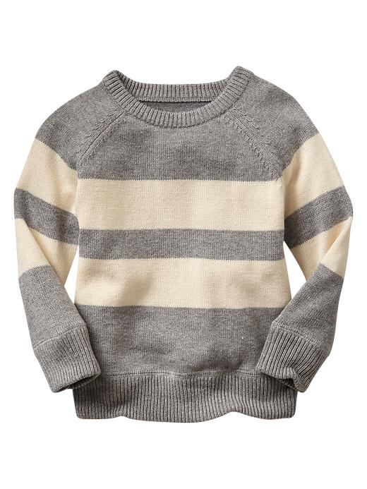 View large product image 1 of 1. Bold stripe sweater