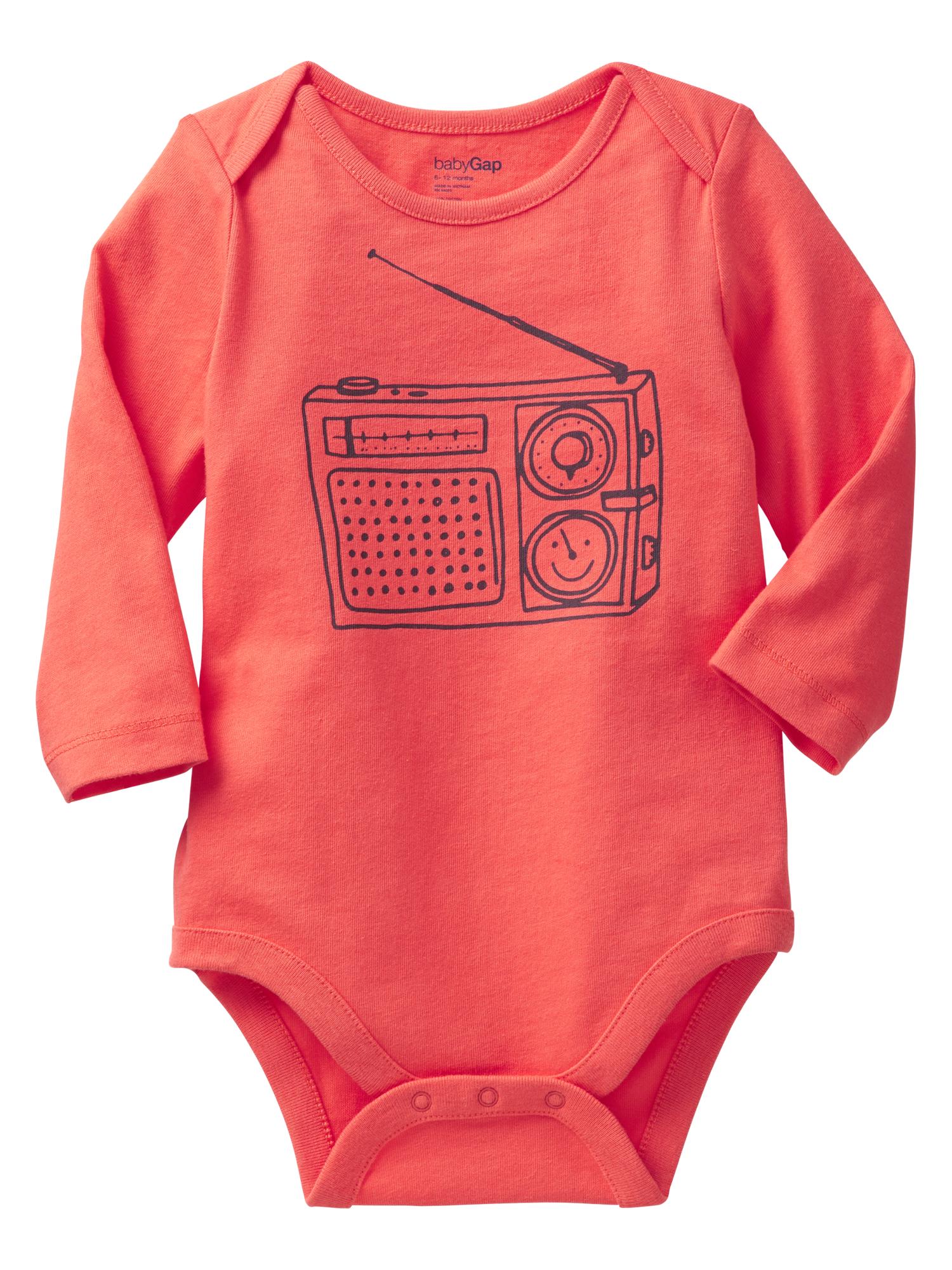 Graphic bodysuit Gap