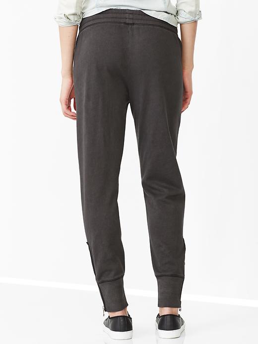 View large product image 2 of 3. Side-zip track pants