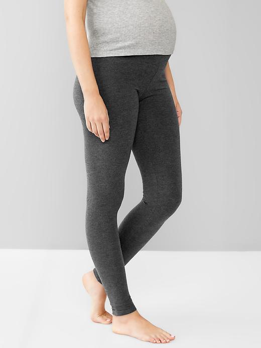 Image number 6 showing, Maternity Pure Body Low Rise Leggings