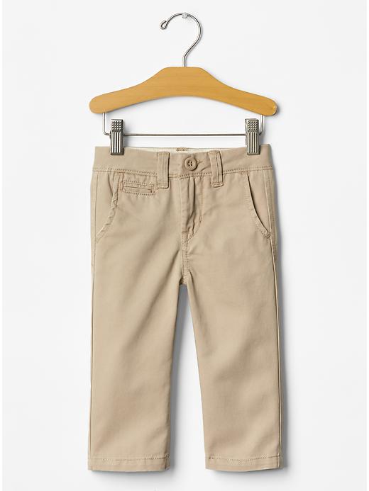 Image number 1 showing, Solid khakis