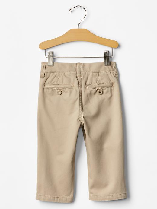 Image number 2 showing, Solid khakis