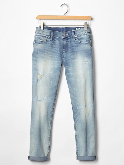 Image number 6 showing, 1969 destructed girlfriend jeans