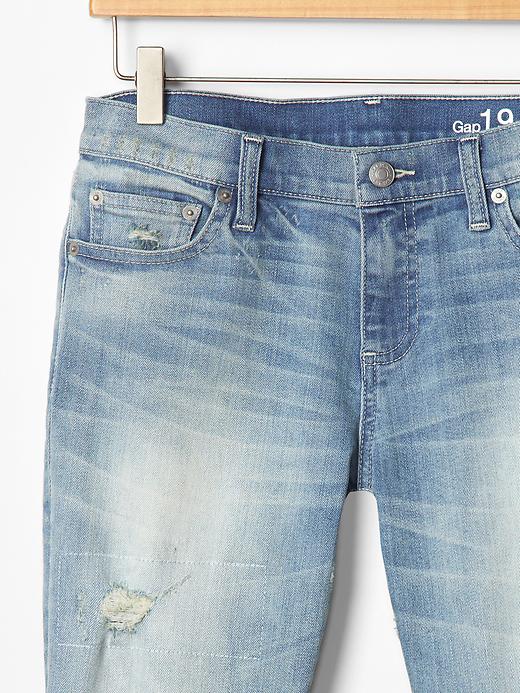 Image number 7 showing, 1969 destructed girlfriend jeans