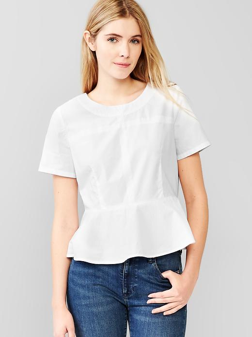 gap peplum top