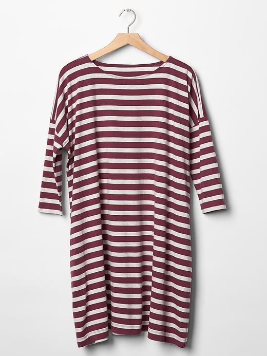 Stripe relaxed t-shirt dress Gap