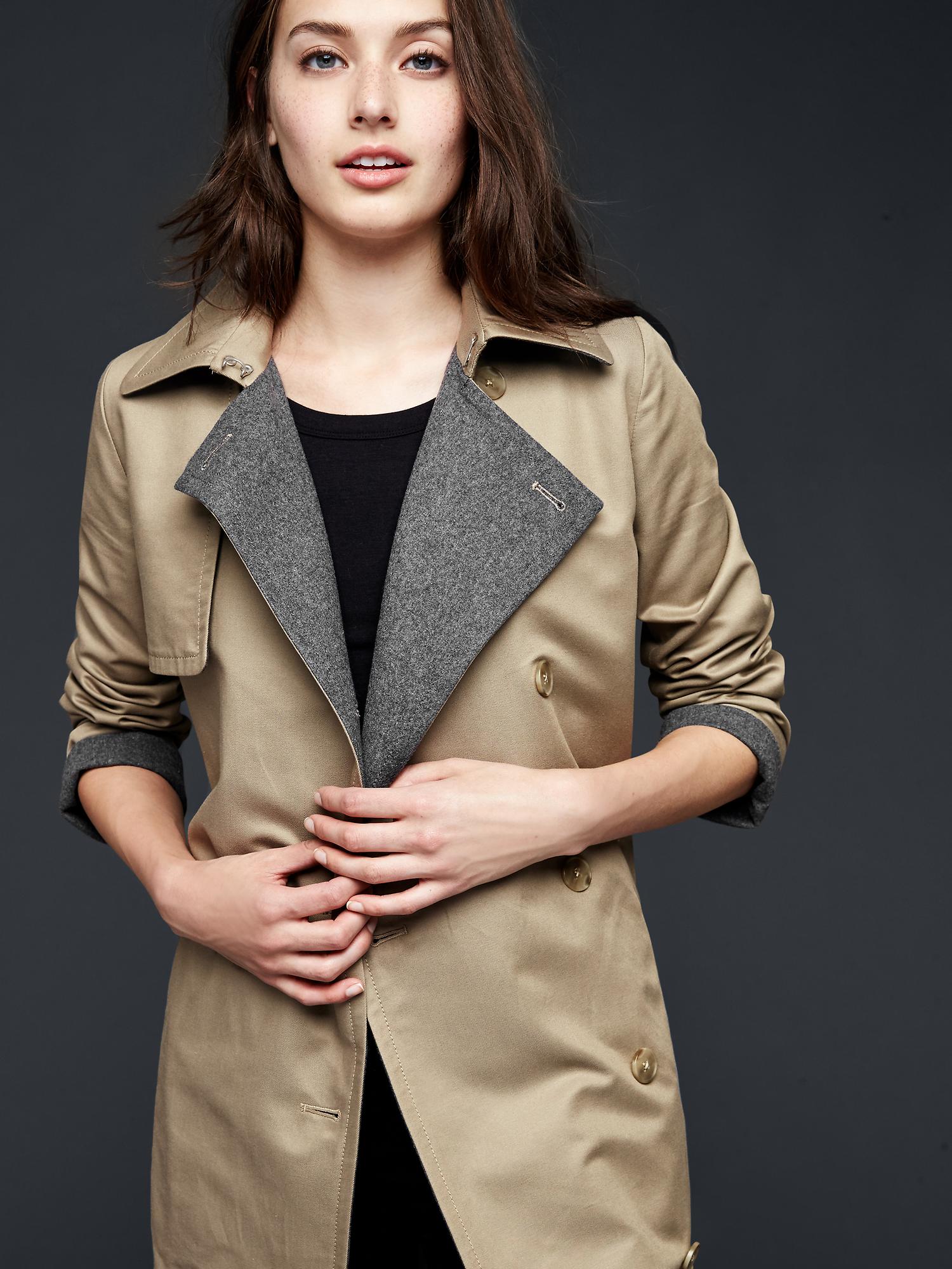 Modern trench coat Gap