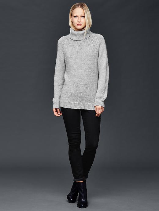 Image number 5 showing, Cowlneck sweater