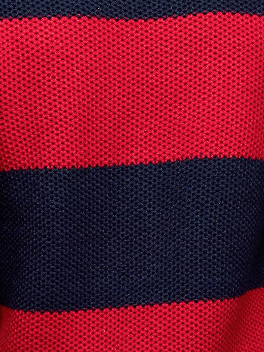 Image number 5 showing, Textured rugby crew sweater